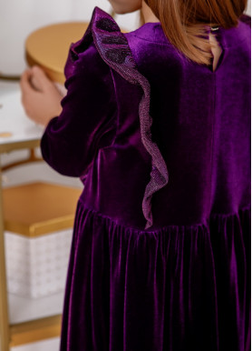 Сукня дитяча "Ассоль" фіолетова