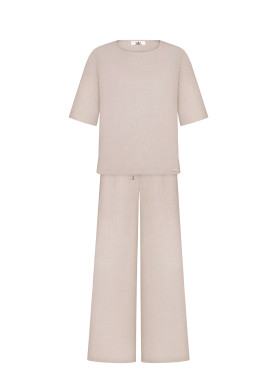 Прогулочный костюм премиумная костюмка мокко