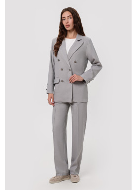 Класичний костюм преміум костюмка сірий Класичний костюм преміум костюмка сірий